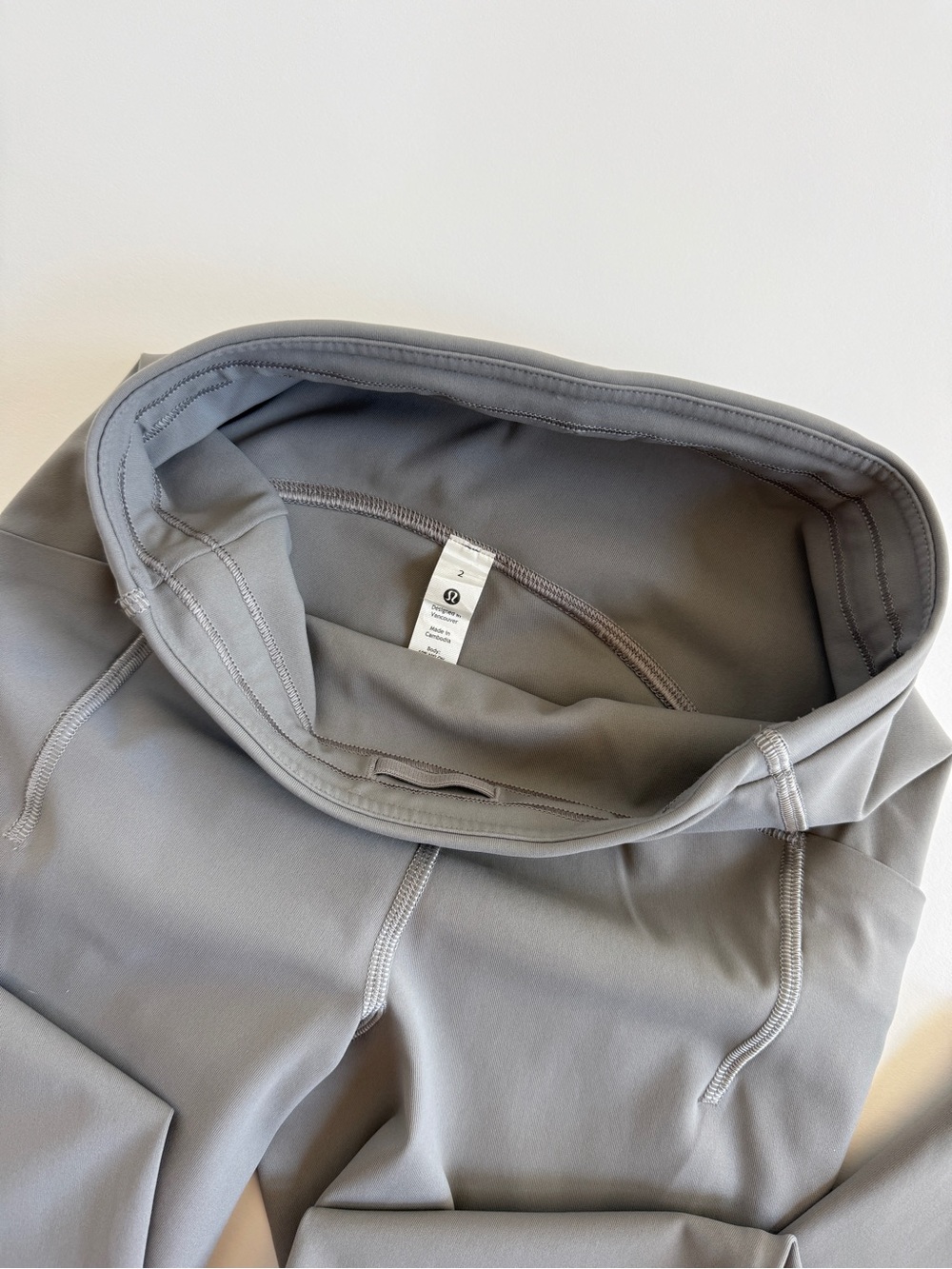 Lululemon Fast and Free High-Rise Tight 25” Pockets, Carbon Dust 6 - Picture 2 of 8